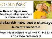 Poszukiwany/a opiekun/ka do seniorki - Bochum