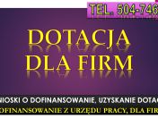 Dotacje na szkolenia, tel. 504-746-203, dla pracownika, dofinansowanie, wniosek,